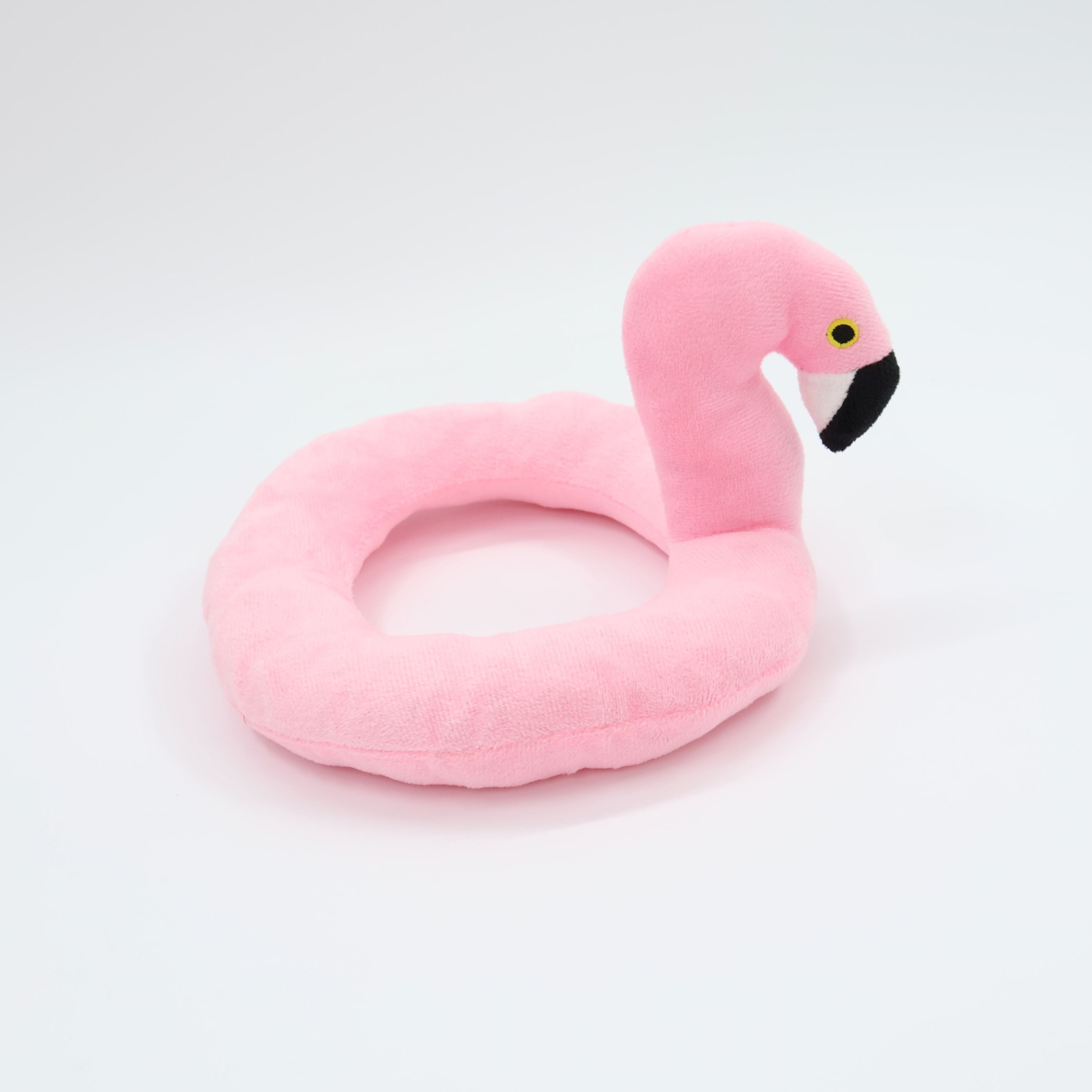 Capybara with Flamingo Floaty 11"