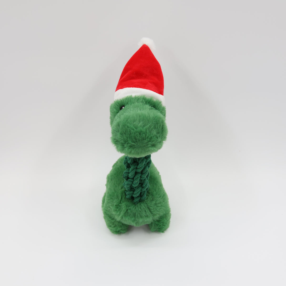 Tug and Toss Christmas Dinosaur 15"