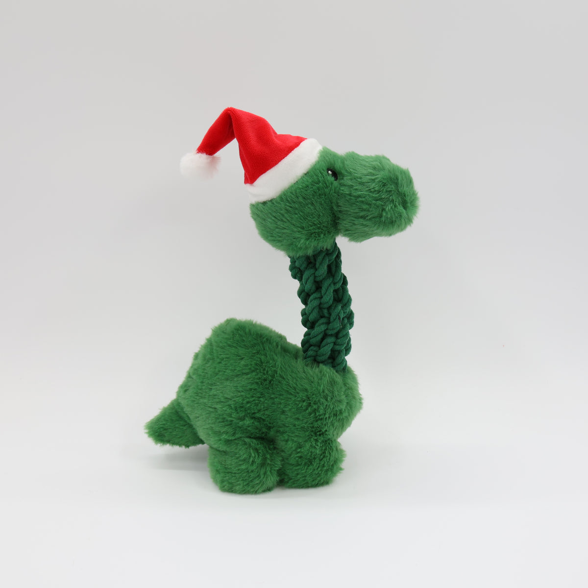 Tug and Toss Christmas Dinosaur 15"