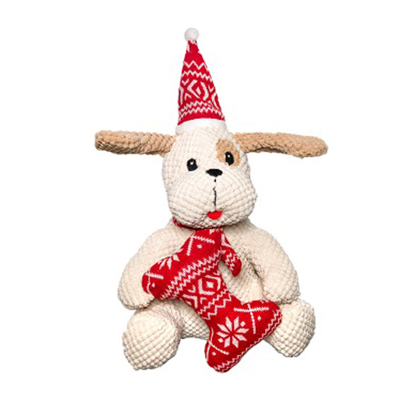 Playful Pair Holiday Dog 15"