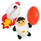 Prickles Rocketship with Astronaut 6"