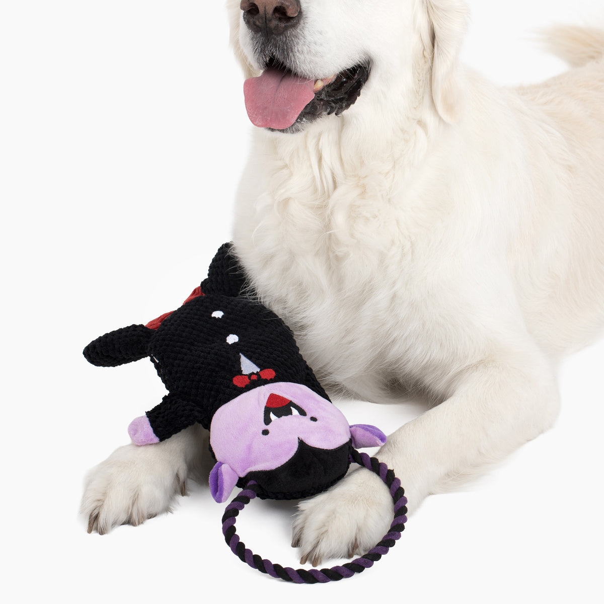 Crinkle Tug Dracula 15"