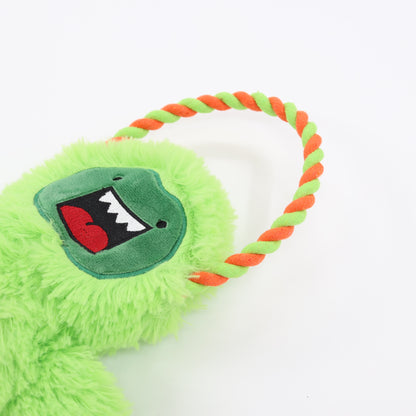 Crinkle Tug Green Monster 15"