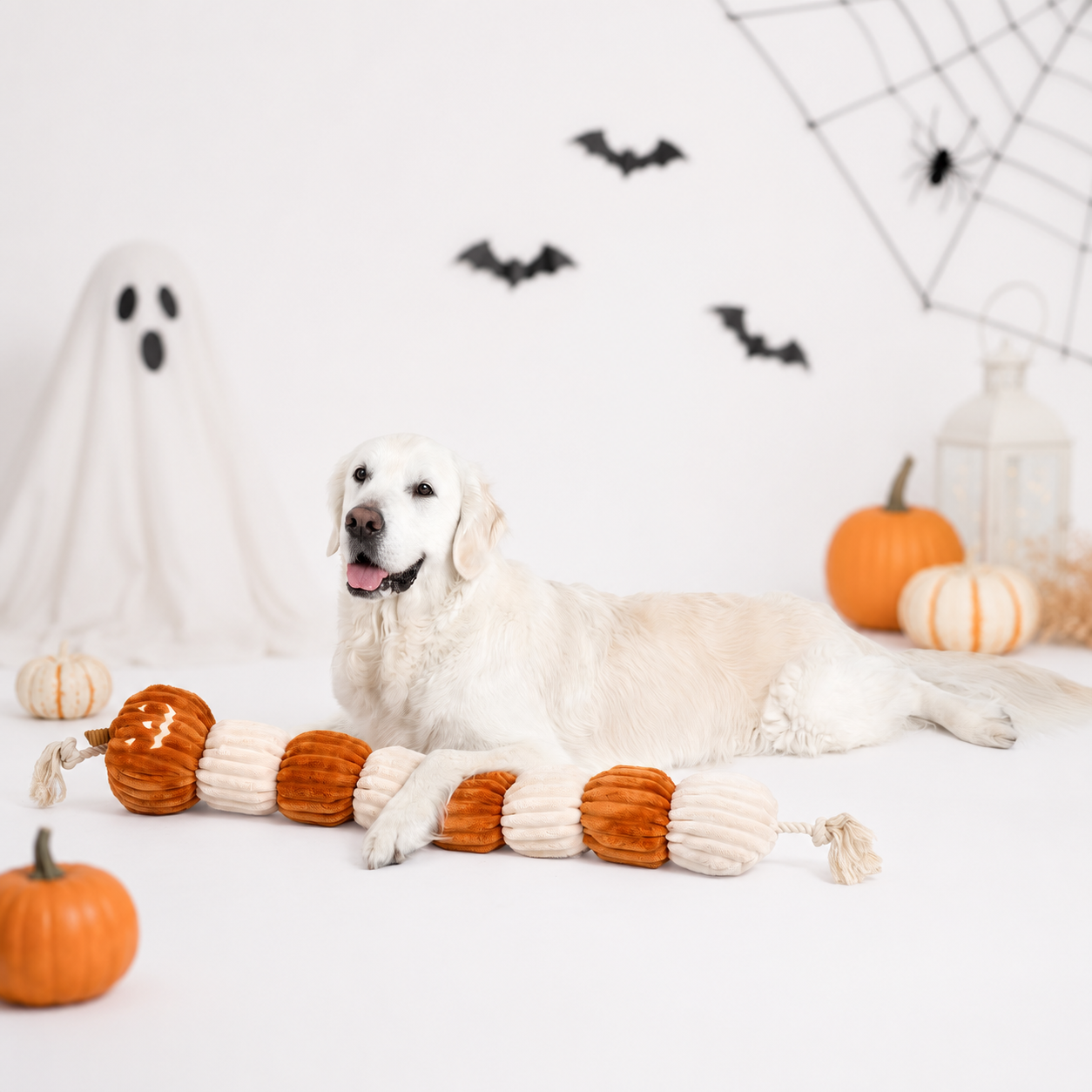 Pumpkin Rope Caterpillar 35"