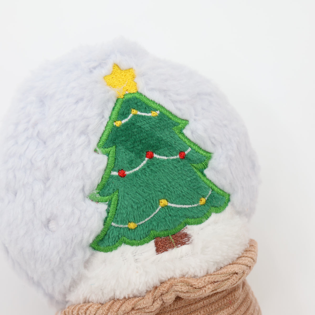 Prickles Snow Globe with Santa 5"