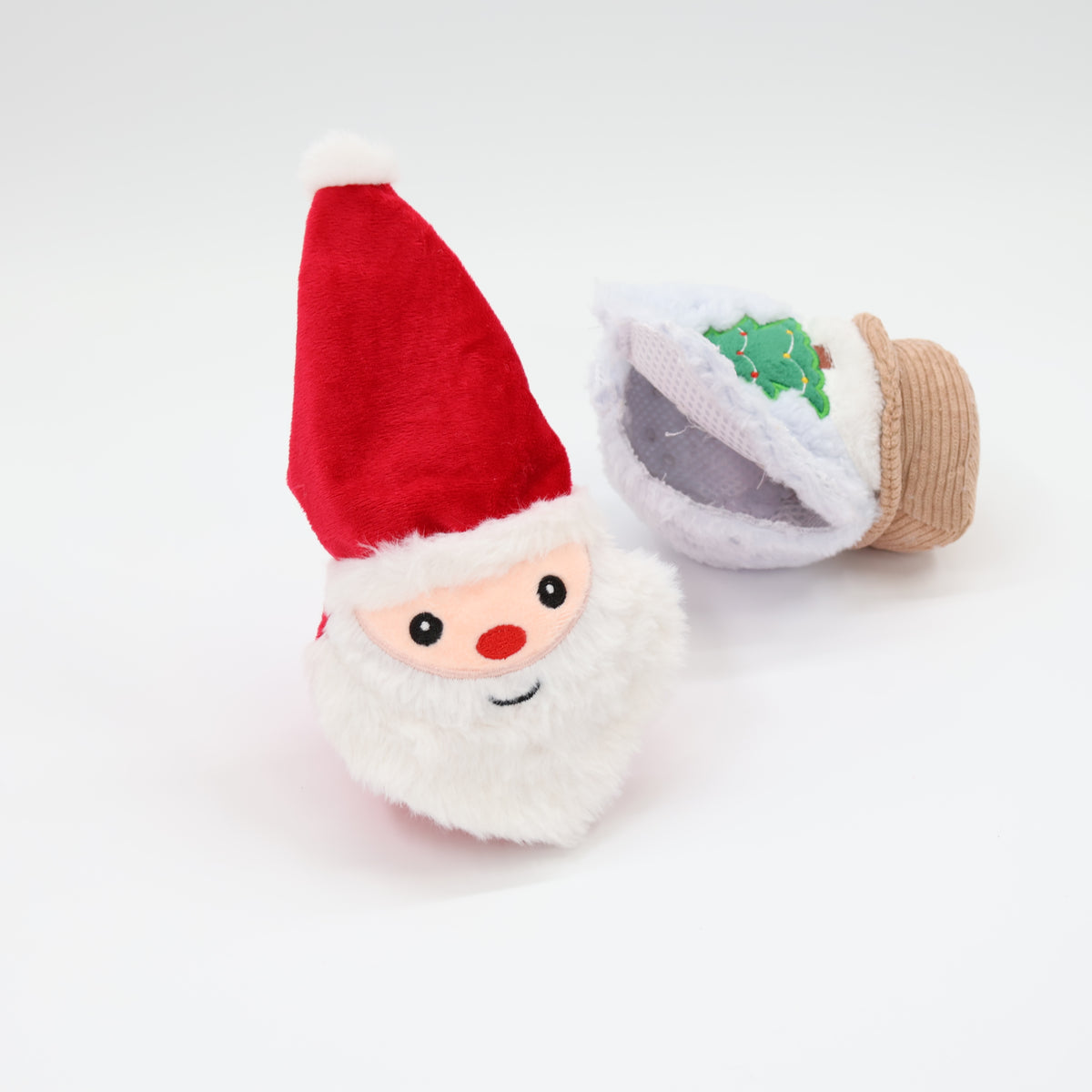 Prickles Snow Globe with Santa 5"
