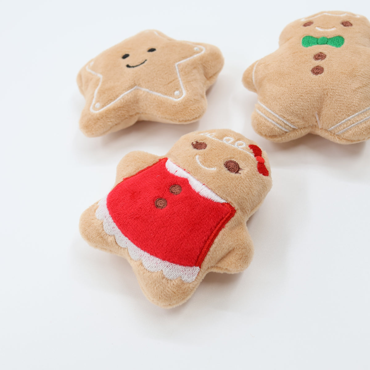 Gingerbread Cookie Trio 4"