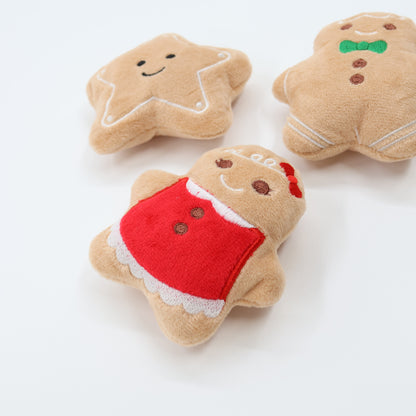 Gingerbread Cookie Trio 4"