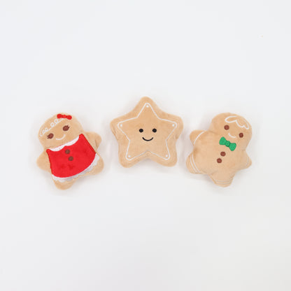 Gingerbread Cookie Trio 4"