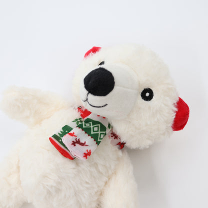 Holiday Polar Bear 10"