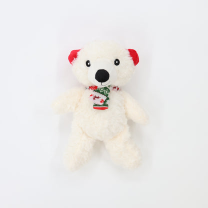 Holiday Polar Bear 10"