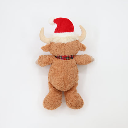 Holiday Highland Cow 15"