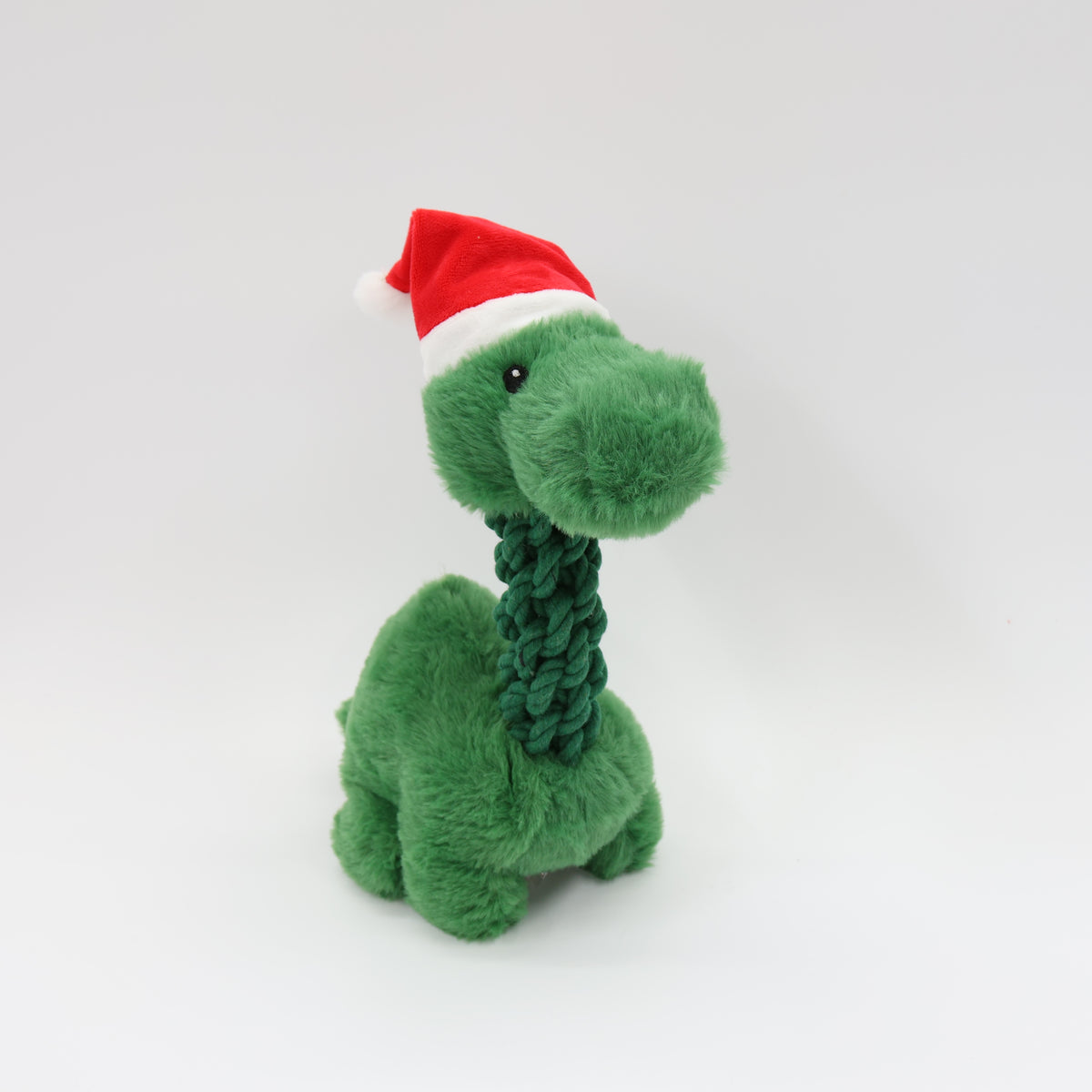 Tug and Toss Christmas Dinosaur 15"