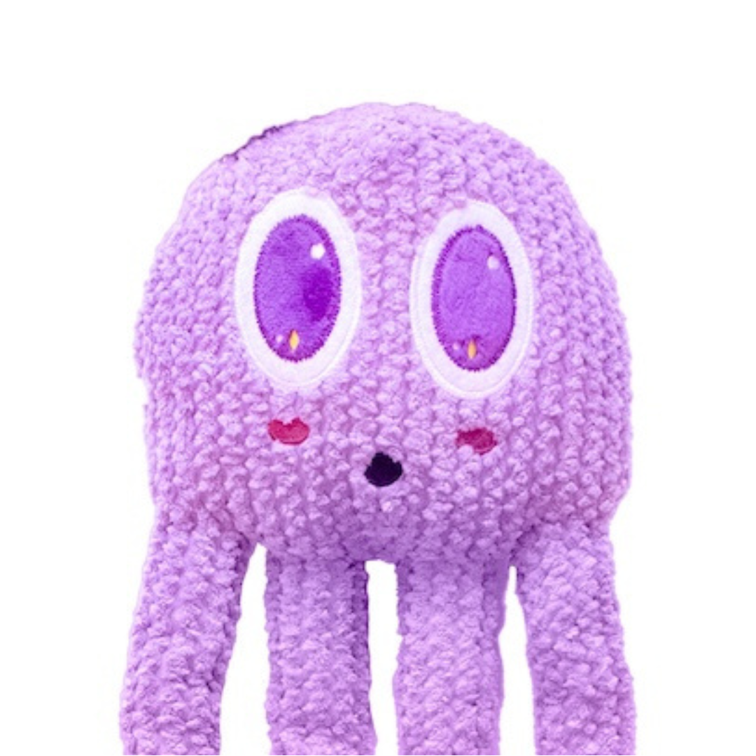 Adorable Purple Octopus 24"