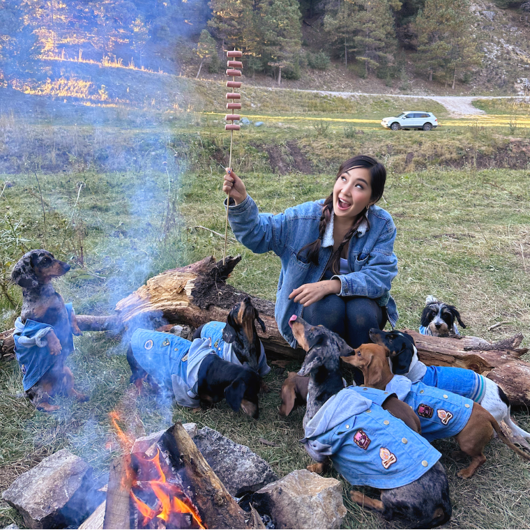 Camping with the Weens