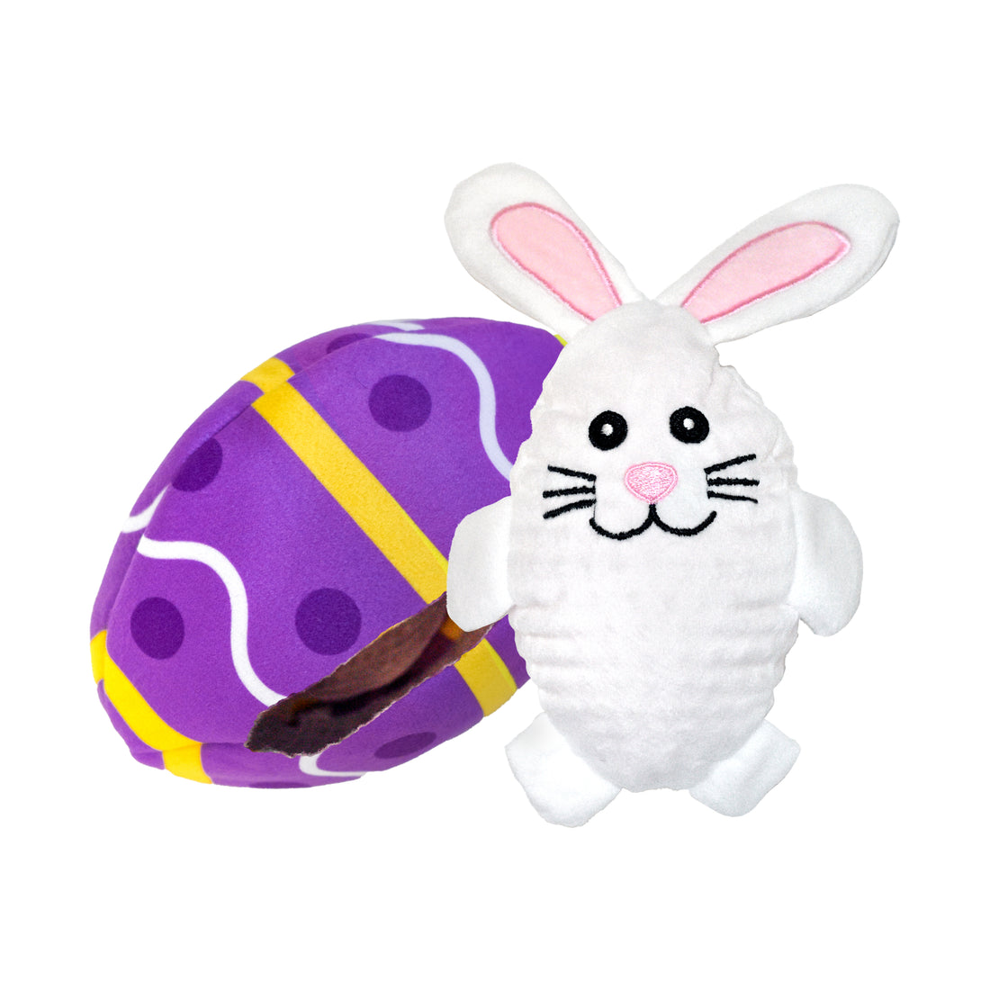 Prickles Easter Egg with Rabbit 5"