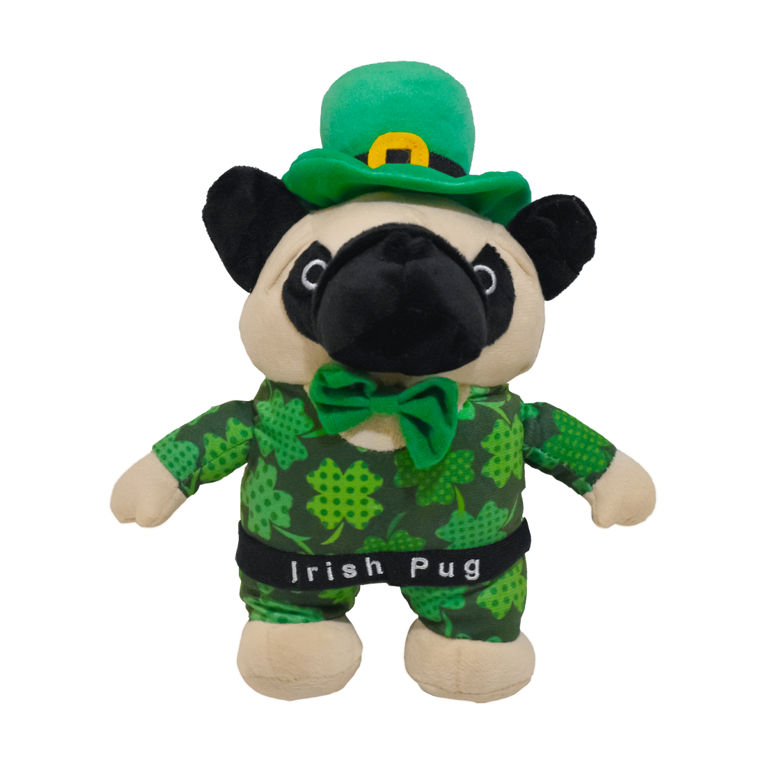 St Patty Irish Pug 9"