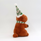 Capybara with Santa Hat 11"