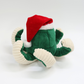 Green Octopus with Santa Hat 15"