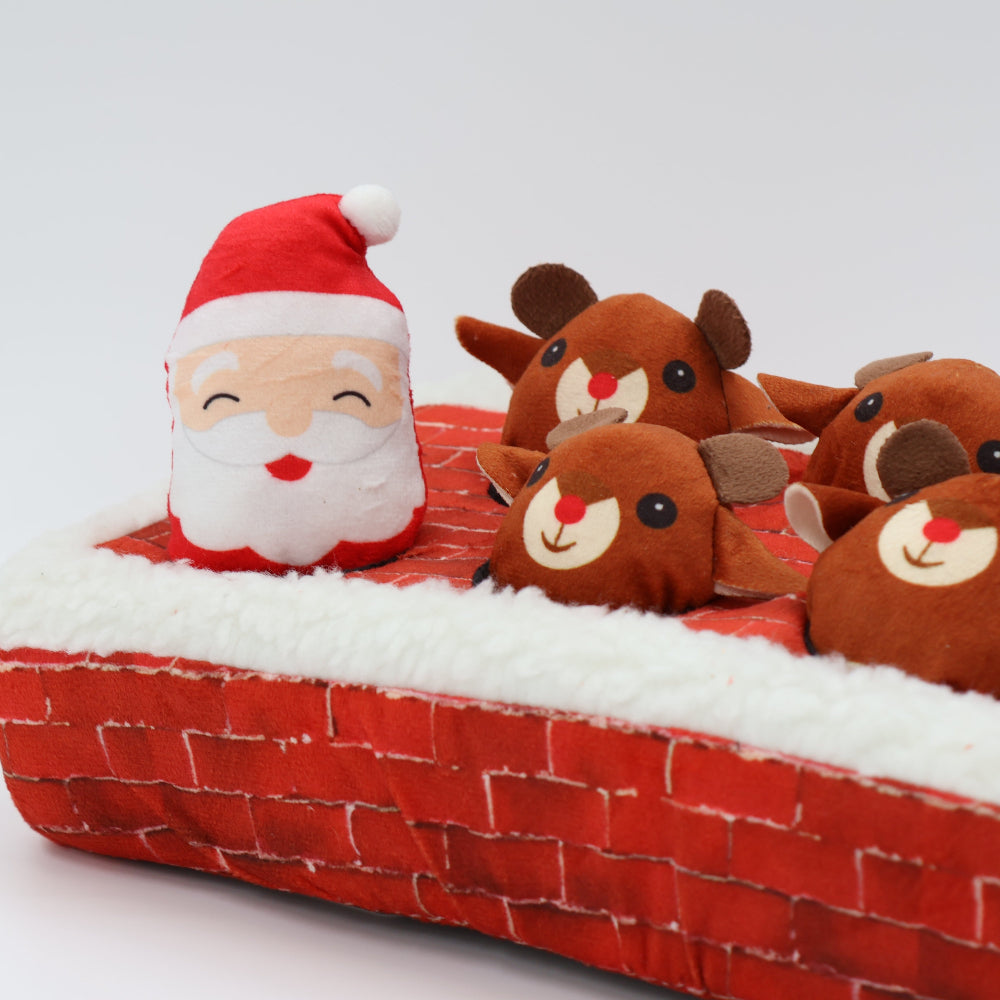 Chimney with Santa