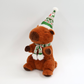 Capybara with Santa Hat 11"