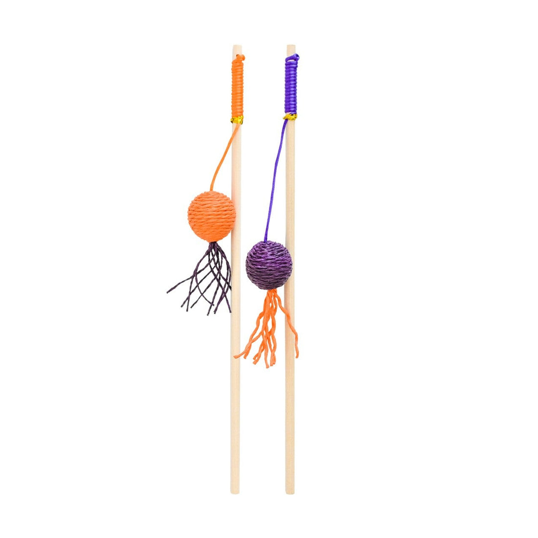 Halloween Cat Wands with Balls
