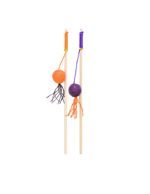 Halloween Cat Wands with Balls