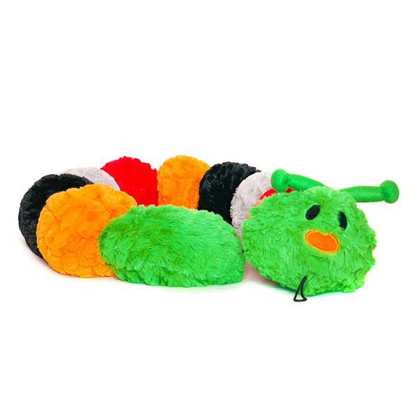 Halloween plush dog toy Caterpillar fall dog toy 