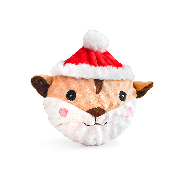 Squirrel in a Present Prickle Ball 5"