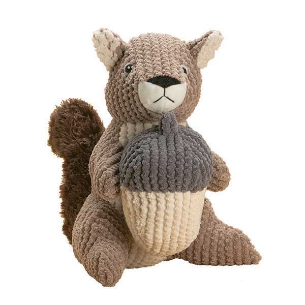 Merle the squirrel interactive dog toys by patchwork pet