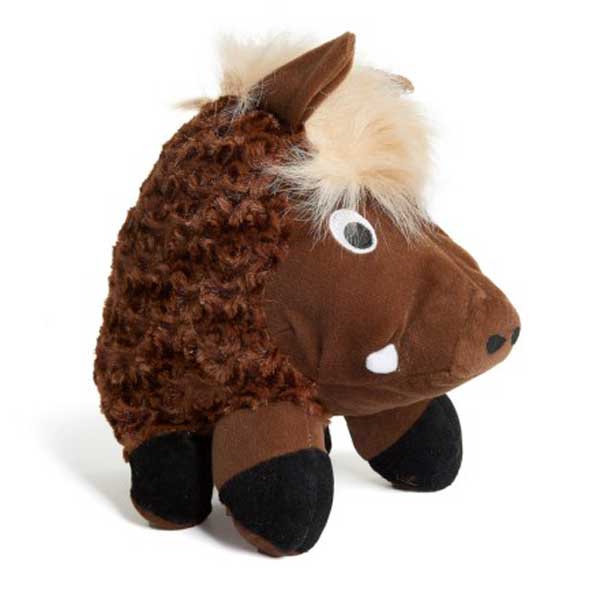 Warthog plush dog toy patchwork pet plush dog toys 